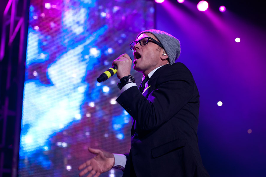 TobyMac during Winter Jam at Philips  Arena